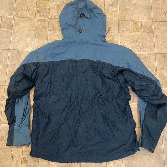 Vintage Nike ACG 3 Outer Layer Rain Jacket 2 Tone Blue Sz M - Picture 15 of 16
